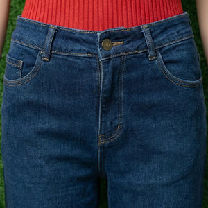 Pantalones Cargo Ajustados de Mezclilla para Mujer, Ecológicos, a la Moda, Cómodos, Casuales, Estilo Urbano, Tendencia de Moda - Product Image 2