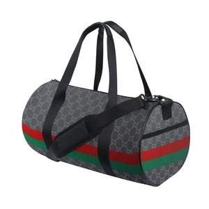 Rainbow Glitter Duffel <b>Bag</b> <b>Large</b> Capacity Polyester Sport Fitness Gym <b>Bag</b> with Zipper Closure and Black Handles - Product Image 3