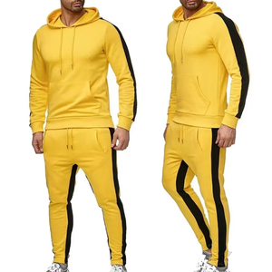 ชุดสเวตเตอร์แบบว่างเปล่าสำหรับผู้ชายและผู้หญิงออกแบบโลโก้ได้ตามที่ต้องการรูปแบบสีพื้นเป็นมิตรกับสิ่งแวดล้อม - Product Image 5