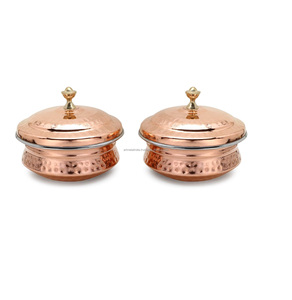 HANDI di rame fatto a mano di ultimo stile nel nuovo piatto di servizio di rame di aspetto nel nuovo stile per gli articoli dell'hotel - Product Image 6