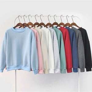 เสื้อสเวตเชิ้ตคอกลมโอเวอร์ไซส์ Urban Essential Premium Heavyweight รุ่น Signature Fleece Series ทรงหลวม ไหล่ตก สำหรับฤดูหนาว - Product Image 1