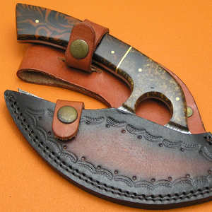 Couteau à pizza professionnel industriel DIY, lame en acier à haute teneur en carbone, manche en bois de rose personnalisable, hache à pizza Viking OEM - Product Image 4