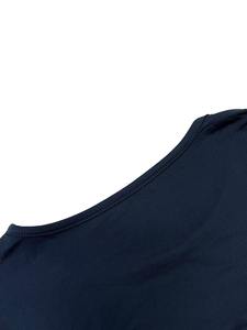 Camiseta Corta Informal de Alta Calidad para Mujer, Camiseta de Manga Corta, Algodón Suave, Moda de Verano, Estilo Urbano, Corte Ajustado - Product Image 3