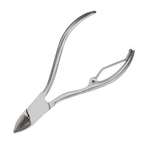Coupe-ongles professionnel en acier inoxydable avec lame incurvée/plate et tranchante, portable pour les ongles épais des doigts et des orteils, usage adulte - Product Image 6