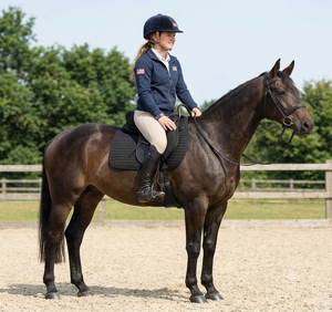 Selle de saut légère en synthétique 15"-18" durable pour l'équitation anglaise, équipement d'équitation pour concours de saut - Product Image 6