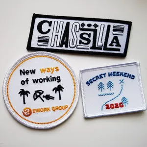 High Quality Custom Popular Puff Effect Letter 3d Embroidery Patch for Clothing - Product Image 2