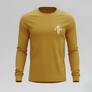 Camiseta de Manga Larga para Hombre, Estilo Oversize, Casual, Personalizada, 100% Algodón, Cuello Redondo, Bajo Demanda, RIVIAN ATLANTIC, Calidad Premium 2026 - Product Image 2