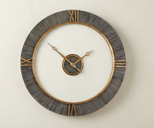 Reloj de pared redondo moderno de madera, diseño silencioso de cuarzo analógico para decoración de sala de estar, elegante adorno para el hogar - Product Image 4