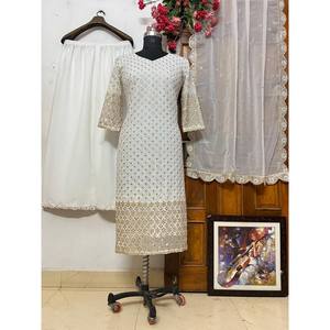 Designer <b>Top</b> and Bottom with Dupatta for Party Wear Sheer Fabric - Product Image 1