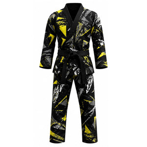 Factory Direct <b>Sale</b> Cotton Cheap Custom Breathable Taekwondo Uniform Popular Style Durable Anti-Shrink Taekwondo Uniform - Product Image 5