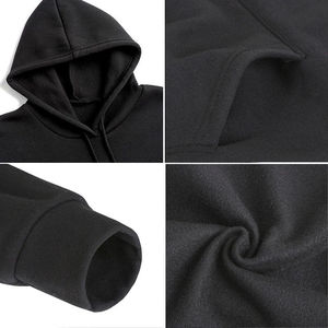 Conjunto Deportivo Unisex Gris con Capucha, Sudadera de Algodón, Pantalones Largos Casuales para Otoño con Cordón Ajustable y Bolsillos Laterales - Product Image 6