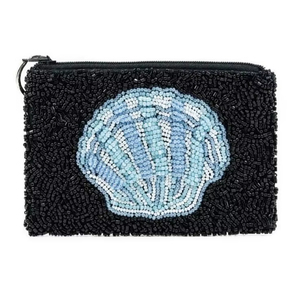 Handmade Beaded Coin Purse Elegant Mini Wallet for Women at Best Price - Product Image 1