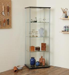 ชั้นวางของแบบกำหนดเอง TMG-G123 ตู้เก็บของกระจกนิรภัยทันสมัย สำหรับโชว์ฟิกเกอร์แอคชั่น ห้องนั่งเล่น บาร์ในบ้าน อพาร์ตเมนต์ - Product Image 3