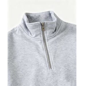 Sudadera de lujo personalizada para hombre con cremallera de un cuarto, venta al por mayor, sudaderas de marca para minoristas de EE. UU. - Product Image 6