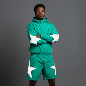 Custom Polyester Windbreaker Tracksuit With Full <b>Zip</b> Mesh Lining And Custom Label Windbreaker Jacket Set For Outdoor Training - Product Image 3