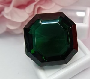 Tsavorite <b>Garnet</b> Dark Green Fancy Cut Natural Loose Gemstone For Pendant Making Jewelry Stone - Product Image 2