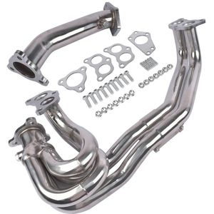 Stainless Steel Exhaust Manifold Header Kit Tuning System for Subaru Impreza WRX/STI EJ205 EJ255 2002-2006 Models - Product Image 4