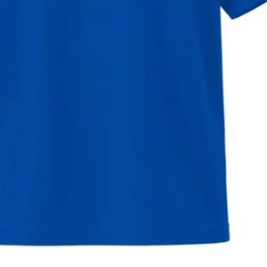 Camiseta Royal Blue DropOver para hombre, camiseta extragrande de algodón de primera calidad, informal, con cuello redondo, manga corta, corte holgado, ropa de calle, camiseta básica - Product Image 5