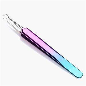 Personal Care Tools Set 3 Pieces Acne Needle Tweezers Blackhead Pimples Removal Stainless Steel Tools Set - Product Image 5