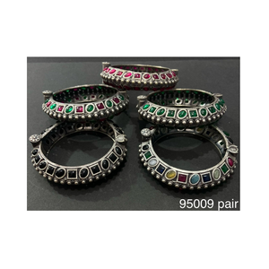 Pulsera hecha a mano Vintage con aspecto de plata, pulsera de latón puro para fiesta, Diamante ajustable, brazalete oxidado que se puede abrir, boda - Product Image 4