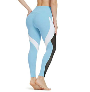 ชุดเลกกิ้งออกกำลังกายผ้าตาข่ายสำหรับผู้หญิง,กางเกงโยคะเอวสูงแบบผ่าขายืดได้กางเกงเลกกิ้งใส่ออกกำลังกายบั้นท้ายรัดรูปสำหรับผู้หญิงผู้หญิง - Product Image 2