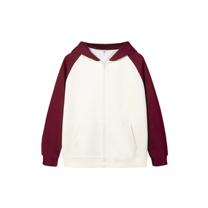 Sudadera con Capucha Unisex de 320g, Estilo Casual Raglán, Tendencia Juvenil, Corte Holgado, Logotipo Frontal, Diseño Chino Y2K, Felpa Sólida para Otoño - Product Image 5