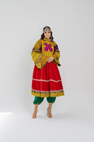 Robe afghane Kuchi, broderie, dentelle, sur mesure, qualité supérieure, best-seller, style tribal afghan, confortable.