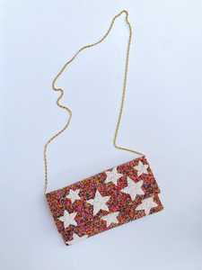 Nuevo Bolso de Mano Tipo Clutch 2026 Creative Art Zone, Rectangular, con Cuentas de Vidrio Bordadas a Mano, para Mujeres y Niñas - Product Image 3