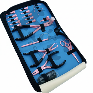 Nuevo Kit de Herramientas Profesionales para Extensiones de Cabello, Alicates de Acero Inoxidable de Grado Quirúrgico, Micro Bread, Impermeables, Comerciales - Product Image 4