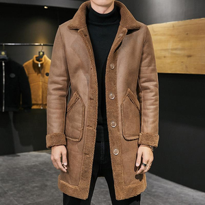 Solid Trader Premium Quality Light Weight Secure Comfortable Daily Commute Clothing Mens <b>Long</b> <b>Leather</b> <b>Jacket</b> - Product Image 2