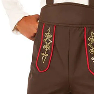 Pantalones Cortos de Lederhosen Auténticos para Hombre al por Mayor, Pantalones Cortos de Lederhosen Bávaros para el Oktoberfest 2026, Pantalones Cortos de Lederhosen Alemanes - Product Image 5