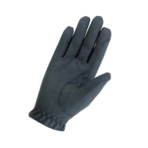 Men's Faux Leather Riding Gloves Solid Color Regular Fit Grip Gloves for <b>Equestrian</b> Use 2026 - Product Image 4