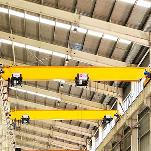 Buena grúa de viaje estándar <span class=keywords><strong>Puente</strong></span> <span class=keywords><strong>Grua</strong></span> Kran 1 2 3 5 10 Ton Single Girde Beam Bridge Overhead Crane Guangzhou - Product Image 1