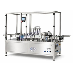 Máquina automática de llenado de viales y tapado con goma basada en servocontrol para aplicaciones precisas de llenado de líquidos industriales en venta - Product Image 2