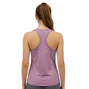 Débardeurs de sport respirants et extensibles pour femmes, logo personnalisé, débardeur uni d'été pour femmes - Product Image 2