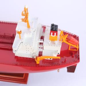 EVITA OIL TANKER - Maqueta de Madera Hecha a Mano del Buque de Carga Comercial Noruego - Product Image 4