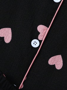 Ensembles de pyjamas en soie pour femmes, vente en gros, élégants, thermiques, taille élastique, logo avant, respirants, pour l'été - Product Image 5