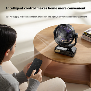 Mini Enfriador y Ventilador, Enfriador de <span class=keywords><strong>Aire</strong></span> para Camping, Ventilador con <span class=keywords><strong>Salida</strong></span> de <span class=keywords><strong>Aire</strong></span> Frío para Reuniones al <span class=keywords><strong>Aire</strong></span> Libre - Product Image 4