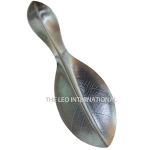 ชุดช้อนส้อมอะลูมิเนียมเคลือบเงา รูปทรงพิเศษ สีเงินและสีทอง ชุด 2 ชิ้น น้ำหนักเบา - Product Image 5