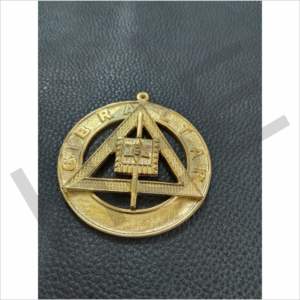 Jefel Personalizado Mosonic Regalia Gibraltar Chapado en Oro - Product Image 5