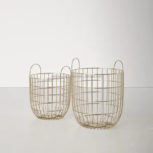 Bol en métal fait main de luxe, décoration d'intérieur de designer haut de gamme, décoration d'accent, panier en métal élégant personnalisé, fabriqué par Zahid Exports en Inde - Product Image 1