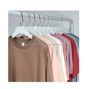 Camiseta de Verano para Hombre, Manga Corta, Informal, de Negocios, Talla Grande, Versátil, Lisa por Delante, 100% Algodón, Transpirable, Personalizable - Product Image 2