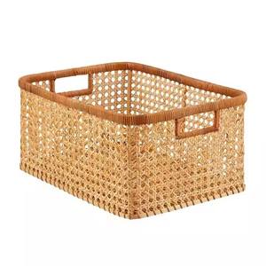 Cestas de ratán para oficina, hogar y comercio, de estilo europeo, con forma natural/personalizada y ajustable (otro estilo). - Product Image 4
