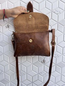 Bolso de piel de vaca de estilo único, bandolera, bandolera elegante, superventas, bandolera occidental para mujer - Product Image 3