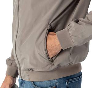 Chaqueta de invierno informal de alta calidad con logotipo personalizado, chaqueta deportiva con capucha para hombre, chaqueta bomber de poliéster, chaqueta impermeable personalizada - Product Image 6