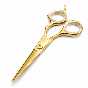 กรรไกรตัดผมมืออาชีพ สแตนเลส ใบมีดคม สำหรับคนถนัดขวา ด้ามยาว - Product Image 1