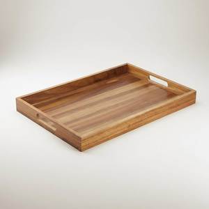 Bandeja de Madera Multiusos H a CRAFT HAC-548 para Postres, Hostelería, Hoteles, Restaurantes, Cafeterías y Regalos, con Asa y Diseño Rectangular - Product Image 6