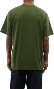 T-shirt oversize de mode urbaine, tissu bio de luxe, durable, doux, respirant, manches courtes, haut uni - Product Image 3