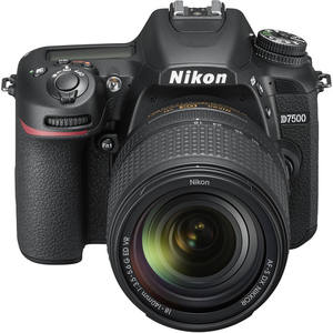 Appareil photo reflex numérique D7500 pas cher avec objectif 18-140 mm, double écran, prêt pour le vlog - Product Image 1
