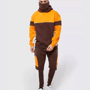 Ensemble de survêtement imprimé pour homme, 100 % coton, écologique, grande taille, séchage rapide, respirant, polaire d'hiver, 2-en-1, faible MOQ, 2026 - Product Image 4